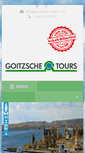 Mobile Screenshot of goitzsche-tours.de